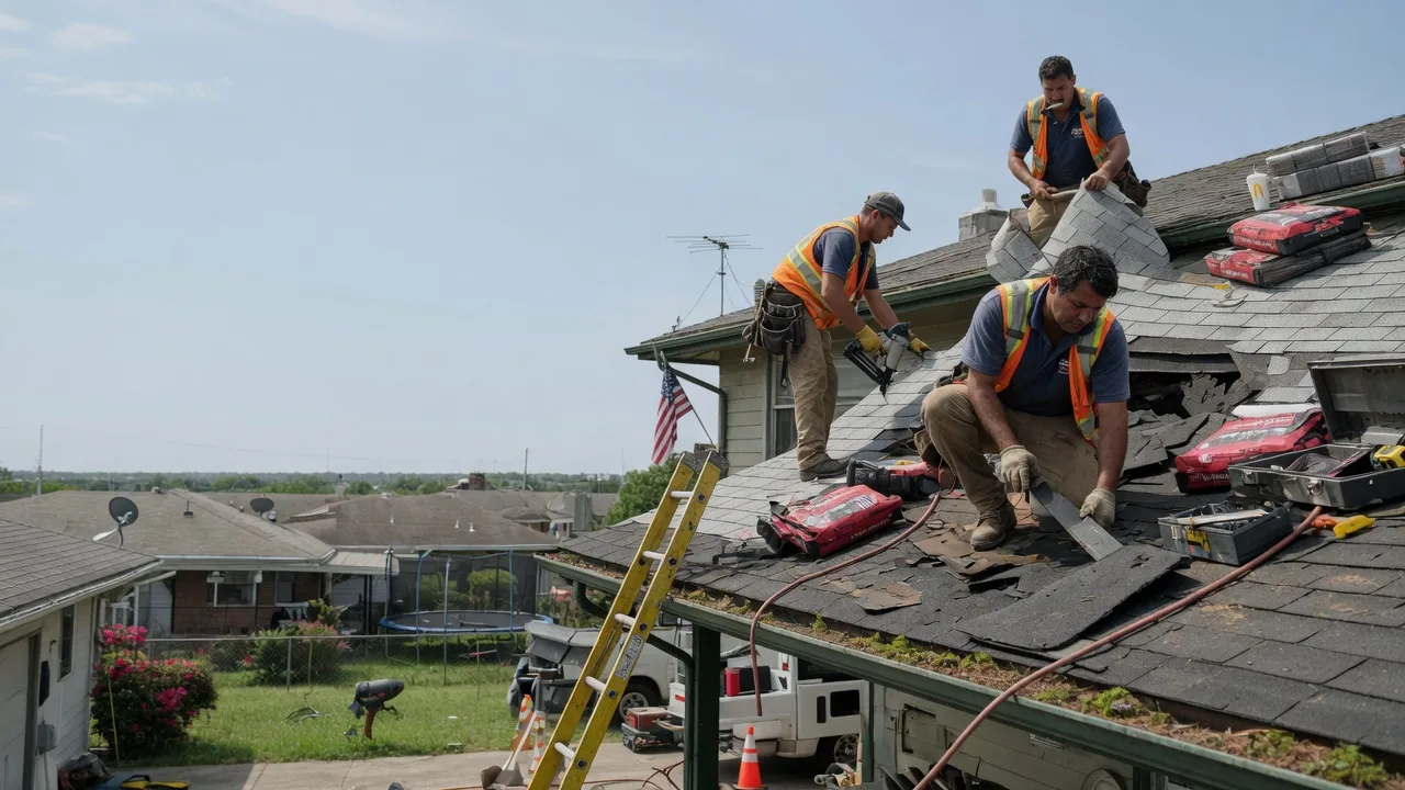 Roof Repair in Cement, OK near me